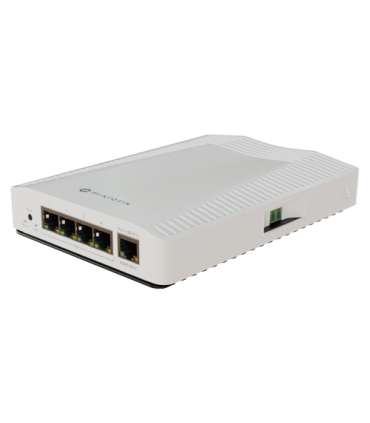Router 4 porturi 10G, 1 port 1G, sina DIN - MikroTik CRS304-4XG-IN