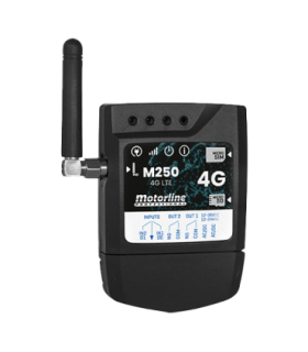 Controller GSM 4G, Bluetooth, 2 relee, card SIM inclus MOTORLINE GSM-M250