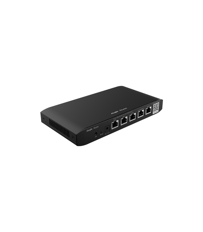 Router 4 x LAN 1 Gbps, 1 x WAN 1 Gbps, Dual WAN, Captive Portal, Cloud Management - Ruijie RG-EG105G-V3