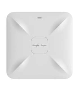 Access Point Wi-Fi 5, AC1300 Dual-Band, 2 dBi, 2 x RJ45 100 Mbps, PoE, Cloud Management - Ruijie RG-RAP2200(F)