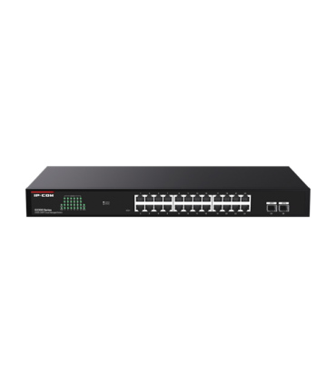 Switch 24 porturi RJ45 Gigabit, 2 porturi SFP Gigabit, Cloud Management - IP-COM G2226F  