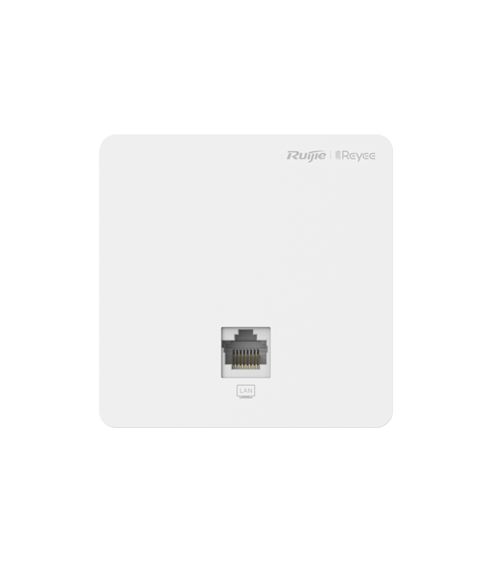 Access Point Wi-Fi 5, AC1300 Dual-Band, 2 dBi, 2 x RJ45 100 Mbps, PoE IN, Cloud Management - Ruijie RG-RAP1200(F)