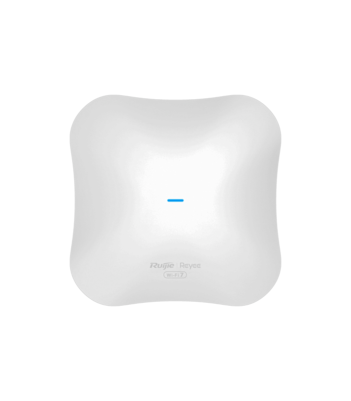 Access Point Wi-Fi 7, BE5040 Dual-Band, 3 dBi, 2 x RJ45 2.5/1 Gbps, PoE, Cloud Management - Ruijie RG-RAP72Pro
