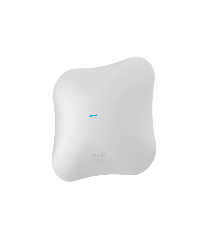 Access Point Wi-Fi 7, BE14000 Tri-Band, 1 x SFP+ 10G, 1 x RJ45 2.5G, PoE, Cloud Management - Ruijie RG-RAP73Pro