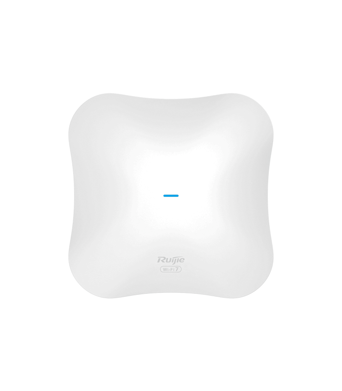 Access Point Wi-Fi 7, BE14000 Tri-Band, 1 x SFP+ 10G, 1 x RJ45 2.5G, PoE, Cloud Management - Ruijie RG-RAP73Pro
