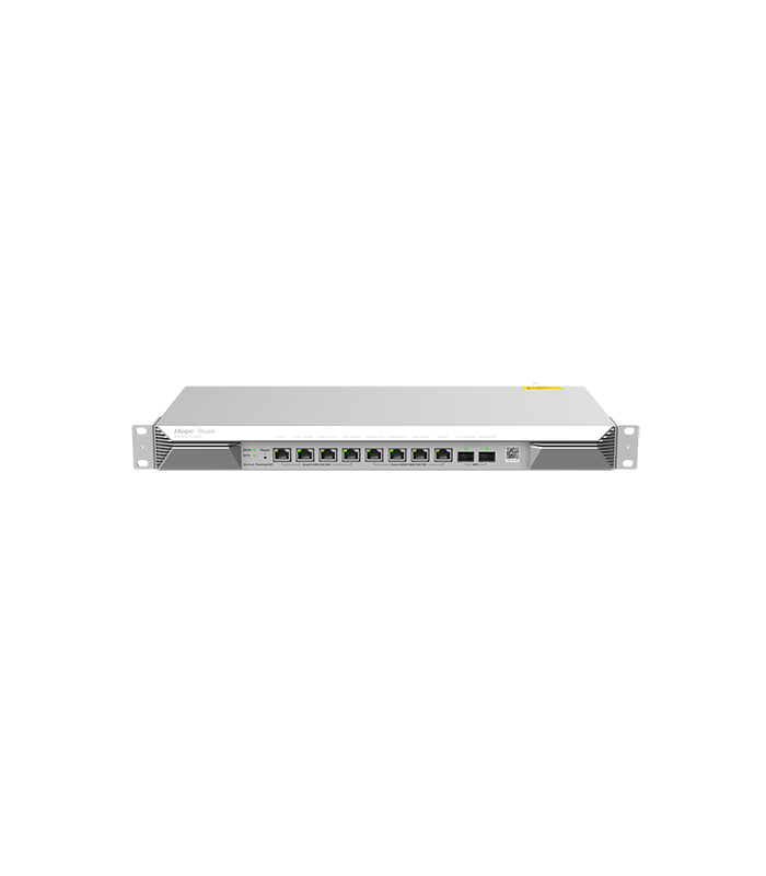 Router Business 2 x SFP+ 10Gbps, 4 x RJ45 2.5 Gbps, 4 x RJ45 1 Gbps, 1500 clienti, Cloud Management - Ruijie RG-EG1510XS