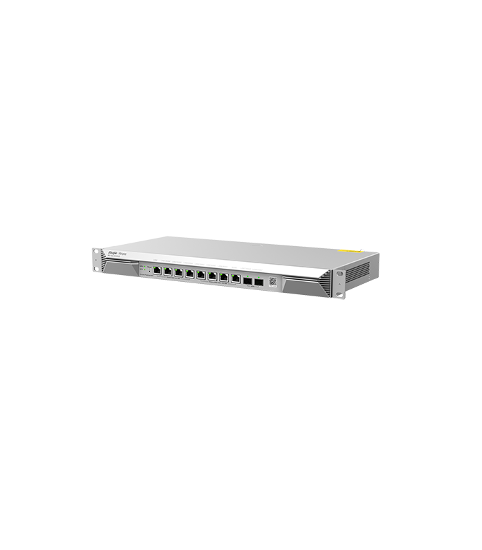 Router Business 2 x SFP+ 10Gbps, 4 x RJ45 2.5 Gbps, 4 x RJ45 1 Gbps, 1500 clienti, Cloud Management - Ruijie RG-EG1510XS