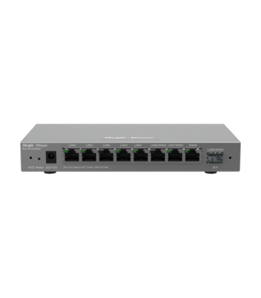 Router 8 porturi RJ45 1 Gbps, 1 port SFP 1 Gbps, 200 clienti, Multi-WAN, Cloud Management - Ruijie RG-EG209GS