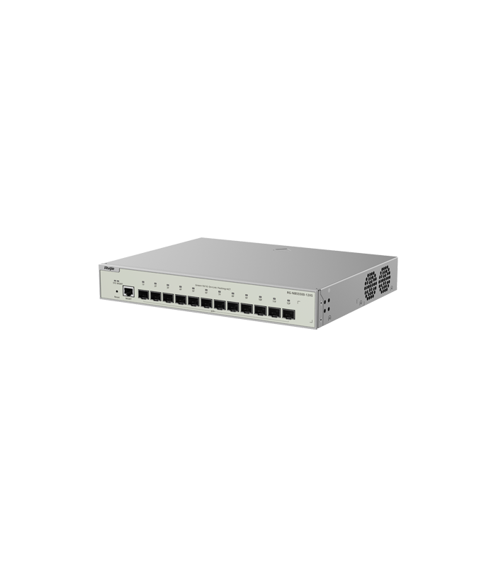Switch 12 porturi SFP+ 10 Gbps, L3 Cloud Management - Ruijie RG-NBS5500-12XS