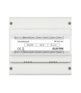 Doza derivatie video 10 iesiri REZIDENTIAL - ELECTRA VCB.10DR03.ELW0R