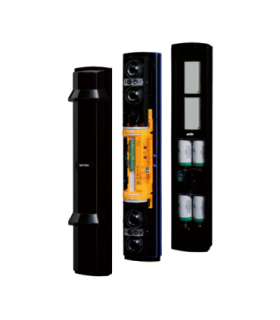 Bariera IR de exterior 100m, 4 fascicule, 4 canale, baterii - OPTEX SL-350QFR