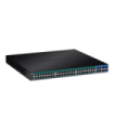 Switch 52 porturi Gigabit Web Smart, 48 x PoE+, 4 x Gigabit/SFP - TRENDnet TPE-5240WS