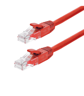 Patch cord Gigabit UTP cat6, LSZH, 2.0m, rosu - ASYTECH Networking TSY-PC-UTP6-2M-R