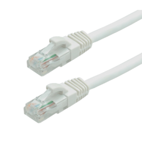 Patch cord Gigabit UTP cat6, LSZH, 0.50m, alb - ASYTECH Networking TSY-PC-UTP6-050M-W