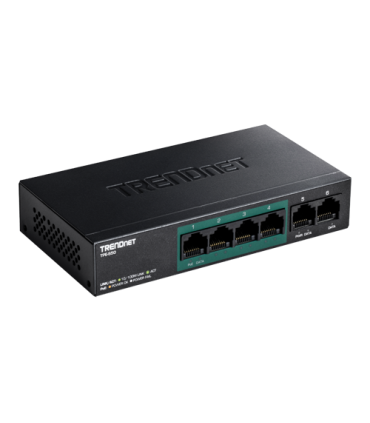 Switch 6 porturi Fast Ethernet PoE+ 60W - TRENDnet TPE-S50
