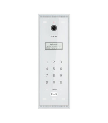 Panou exterior video URBAN pentru BLOCURI - 40 de Familii, G3 - ELECTRA VPM.0BS03.ELWU4