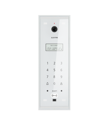 Panou exterior video EXPERT pentru BLOCURI - 255 de Familii, G3 - ELECTRA VPM.0BS03.ELWE5