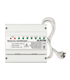 Unitate centrala de alimentare 3 iesiri pentru HOME 2 si 3 familii, G3 - ELECTRA SCU.VDR03.ELG34