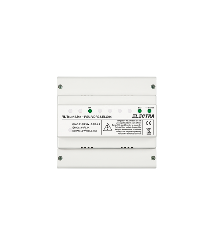 Unitate centrala de alimentare auxiliara pentru HOME + URBAN + EXPERT, G3 - ELECTRA PSU.VDR03.ELG04