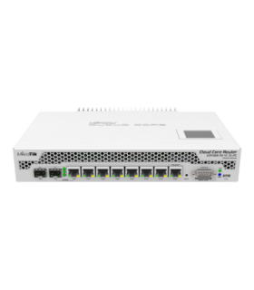 Cloud Core Router, 7 x Gigabit, 1 x combo SFP/Gigabit, 1 x SFP+, RouterOS L6, desktop - Mikrotik CCR1009-7G-1C-1S+PC