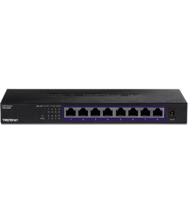 Switch 8 porturi 2.5G, Fanless - TRENDnet TEG-S380