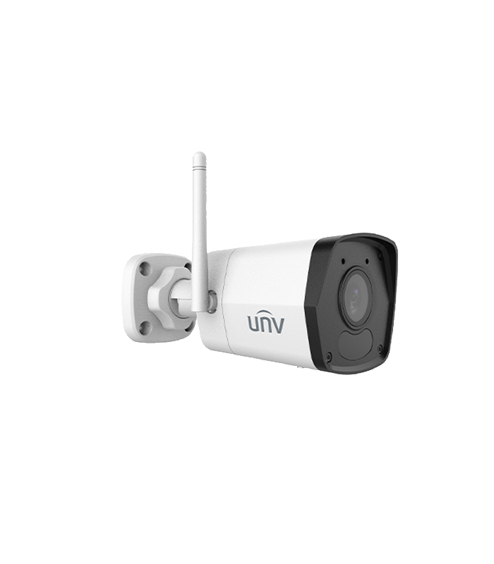 Camera Wi-Fi IP 2MP, Smart IR 30M, lentila 2.8mm, IP67, Microfon integrat- UNV IPC2122LB-AF28WK-G