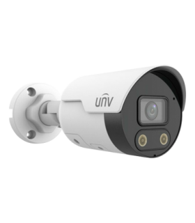 Camera IP 2MP, Lumina alba si Smart IR 30M, lentila 2.8mm, Microfon si speaker, IP67, PoE - UNV IPC2122LE-ADF28KMC-WL