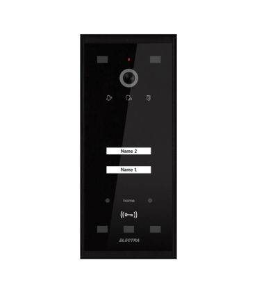 Panou exterior video Home pentru 2 Familii - SMART, G3 - ELECTRA VPM.02S03.ELBH4