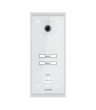 Panou exterior video Home pentru 2 Familii - SMART, G3 - ELECTRA VPM.02S03.ELWH4