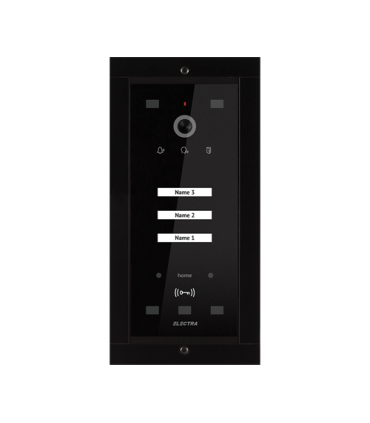 Panou exterior video Home pentru 3 Familii - SMART, G3 - ELECTRA VPM.03F03.ELBH4