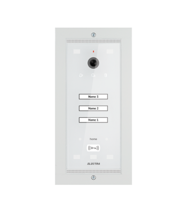 Panou exterior video Home pentru 3 Familii - SMART, G3 - ELECTRA VPM.03F03.ELWH4