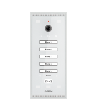 Panou exterior video Home pentru 5 Familii - SMART, G3 - ELECTRA VPM.05S03.ELWH4