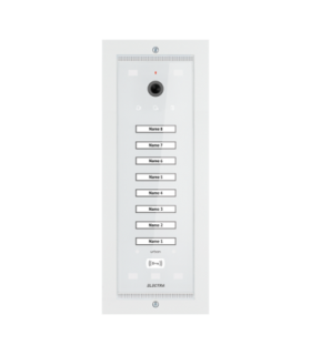 Panou exterior video Urban pentru 8 Familii, montaj ingropat - SMART, G3 - ELECTRA VPM.08F03.ELWU4