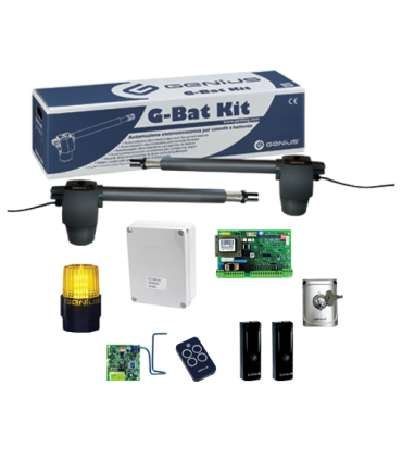 Kit automatizare poarta batanta G-BAT 300, 2x2.5m - GENIUS G-BAT300-51701271-KIT
