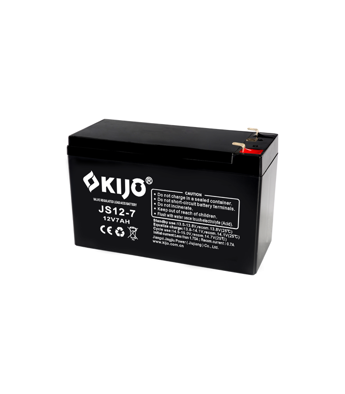 Acumulator AGM 12V, 7Ah, F1 - KIJO JS12-7