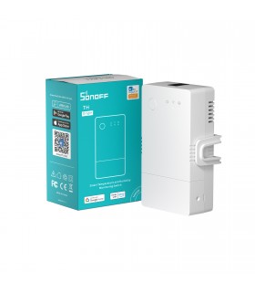 Releu Smart WiFi Sonoff THR320 Origin cu senzor temperatura si umiditate
