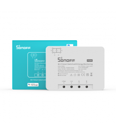Comutator Smart SONOFF POWR3 de mare putere 25A
