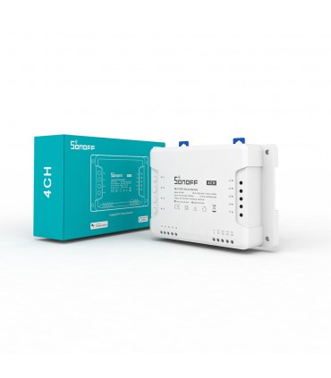 Releu Smart WiFi Sonoff 4CHR3, 4 canale, 16A