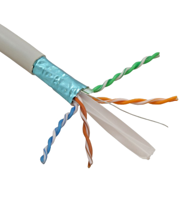 Cablu FTP, cat 6E, CUPRU 100%, manta LSZH 305m - ELAN, ELN-FTP-6e-CU
