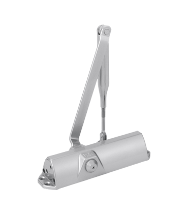 Amortizor hidraulic argintiu cu brat articulat - DORMA TS68-SILVER