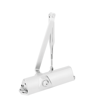 Amortizor hidraulic alb RAL9016 cu brat articulat - DORMA TS68-WHITE