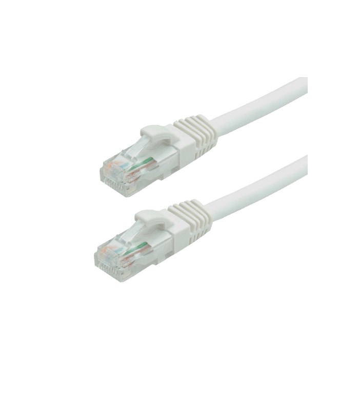 Patch cord Gigabit UTP cat6, LSZH, 0.15m, alb - ASYTECH Networking TSY-PC-UTP6-015M-W
