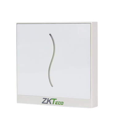 Cititor de proximitate RFID EM125Khz, IP65, alb - ZKTeco GL-ER-PROID20-W-WG-1
