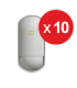 PACHET 10 buc. - Detector de miscare PIR FLX-S-ST FLX-S-ST-10