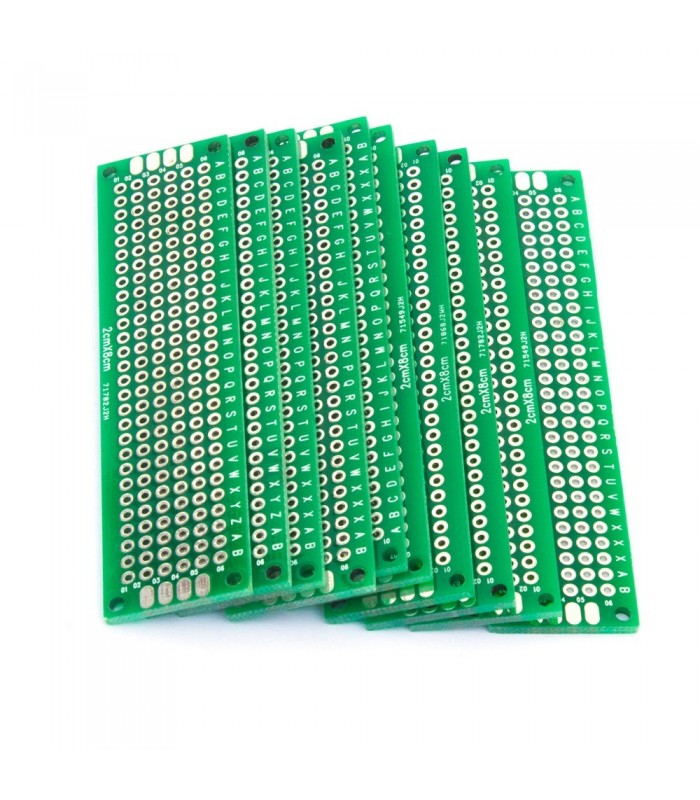 Placă prototipare cablaj 2x8