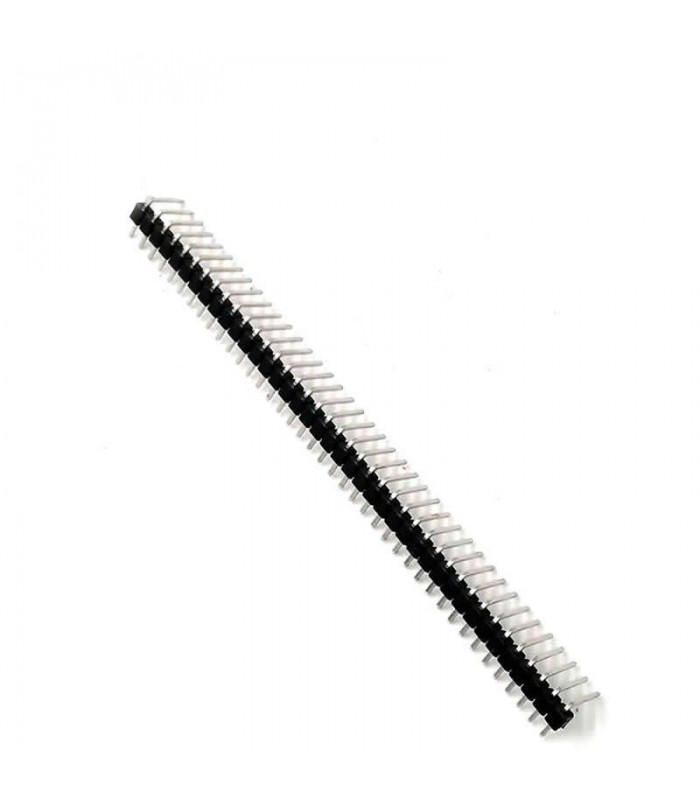 Baretă 40 pini 2.54mm unghi 90 grade