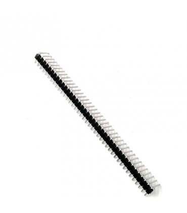 Baretă 40 pini 2.54mm unghi 90 grade