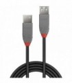 LICHIDARE - Cablu transfer date Lindy LY-36701 USB 2.0 Male tip A - USB 2.0 Female tip A 0.5 m Anthra Line