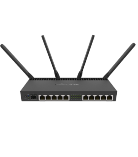Router wireless MIKROTIK RB4011iGS+5HacQ2HnD-IN, 802.11AC 10xGig LAN, SFP+ 10Gbp, 1U Rack 19''