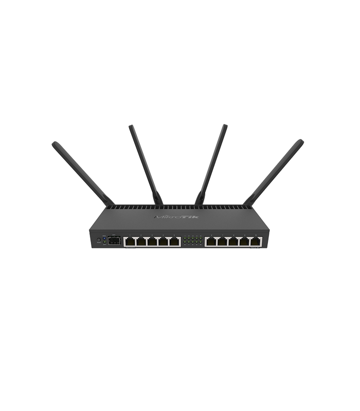 Router wireless MIKROTIK RB4011iGS+5HacQ2HnD-IN, 802.11AC 10xGig LAN, SFP+ 10Gbp, 1U Rack 19''